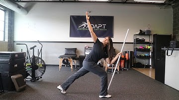 Split Stance Thoracic Rotation