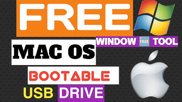 How to Install macOS on Usb Drive (PC-Laptop) Windows Free Tool iPhone 5, 5C, iPad 4 iCloud Bypass.