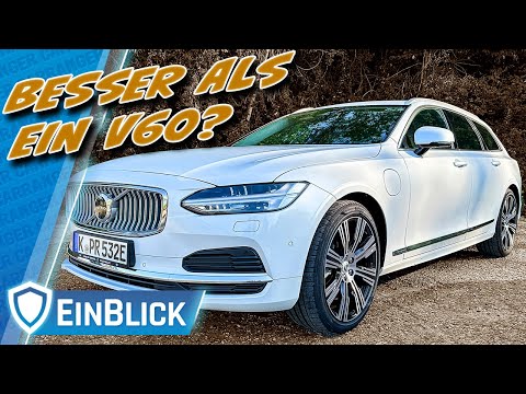 Volvo V90 Recharge T8 - BESTER VOLVO mit LUXUS & LEISTUNG! Lohnt der  Aufpreis zum V60? 