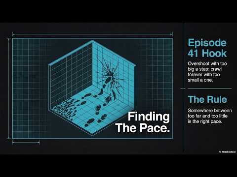 Ep 41 — Machine Learning NN Learning Rate - How Big a Step to Take (Learning Rate)