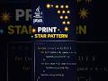 Java Star Pattern 🔥 Inverted Right Triangle | #Shorts #coding #javaprogramming #trending #java