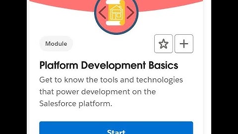 Platform Development Basics | trailhead challenge |  Quiz