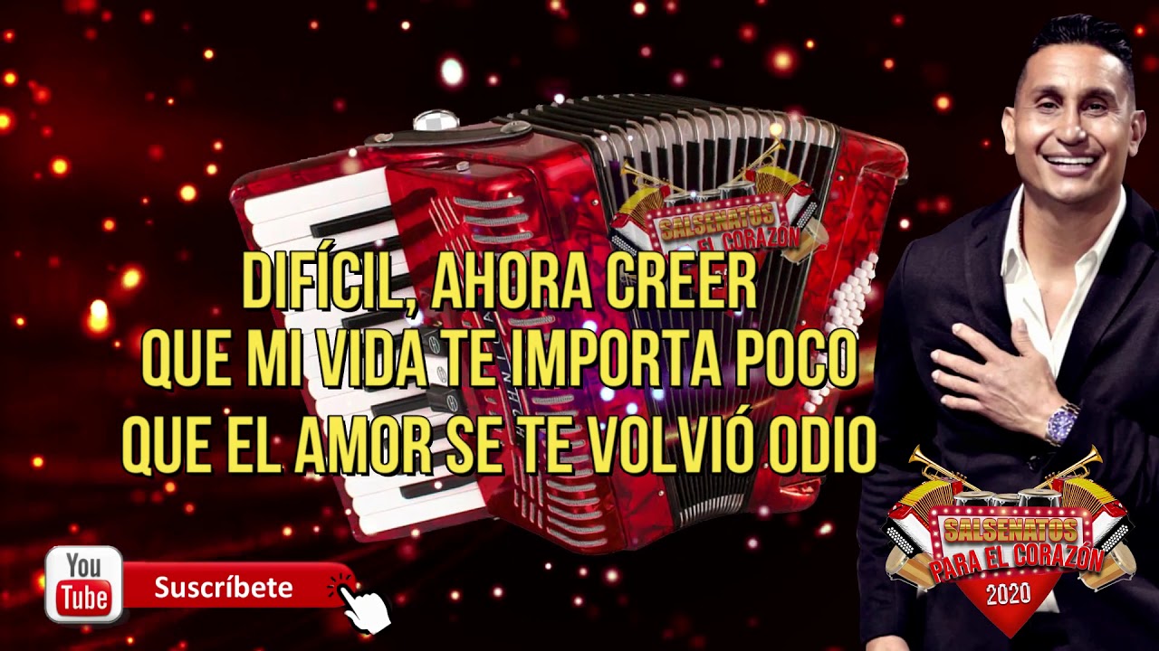 ACUERDATE - HEBERT VARGAS/LOS GIGANTES DEL VALLENATO (LETRA) - YouTube