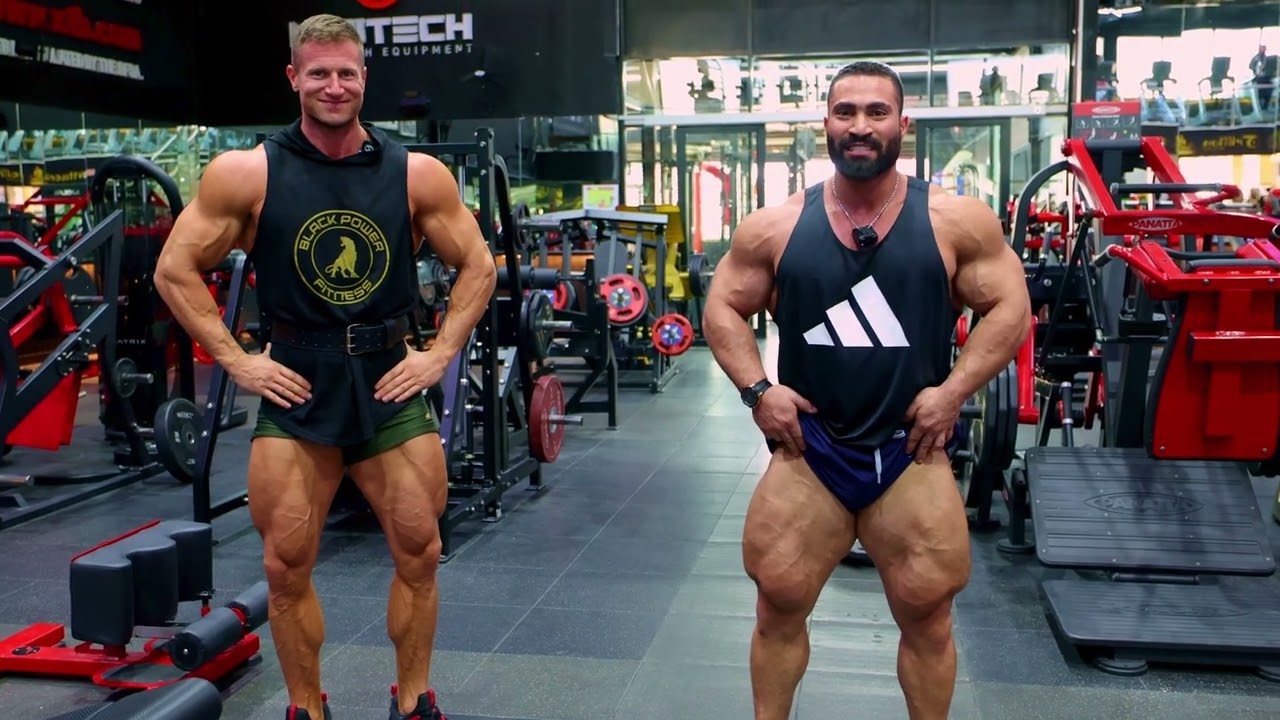 Insane Leg Workout | تمرينة رجل هتغيّر شكلك بالكامل	at binous gym the best gym in the world 