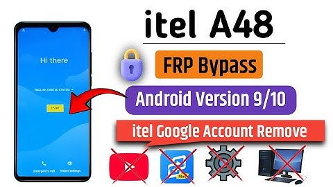 itel A48 FRP Bypass Android Version 10 | itel A48 Google Account Remove New Method Without PC