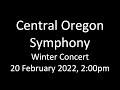 Central oregon symphony february 2022