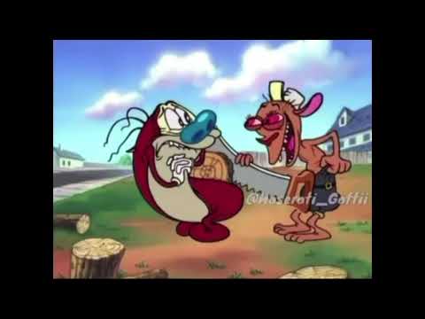 Ren and Stimpy got wood