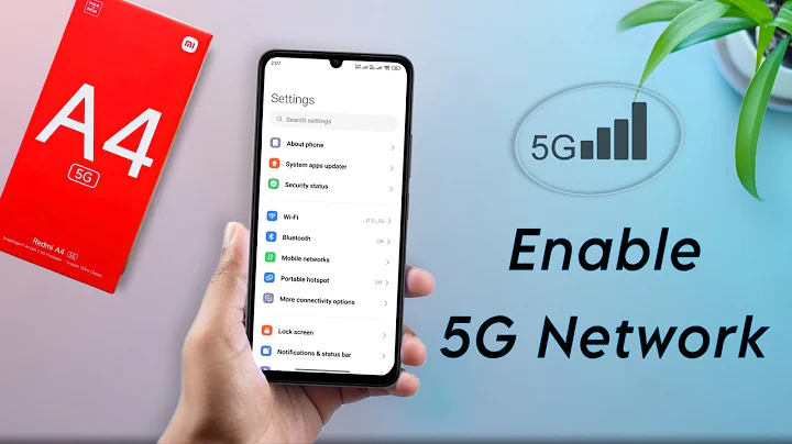 How to Turn ON 5G Data on Redmi A4, Redmi A4 me 5G Network Kaise Chalaye