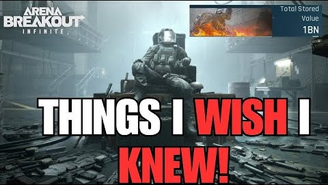 All You Need To Know About ARENA BREAKOUT INFINITE - Tips and Tricks!