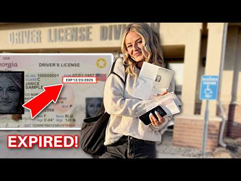 I Changed My Last Name And Found out My Drivers License EXPIRED...
