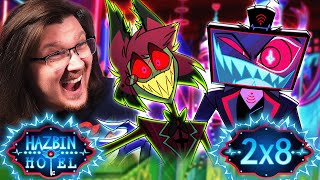 Hazbin Hotel 2X8 Reaction Curtain Call Hear My Hope Season 2 Finale Review