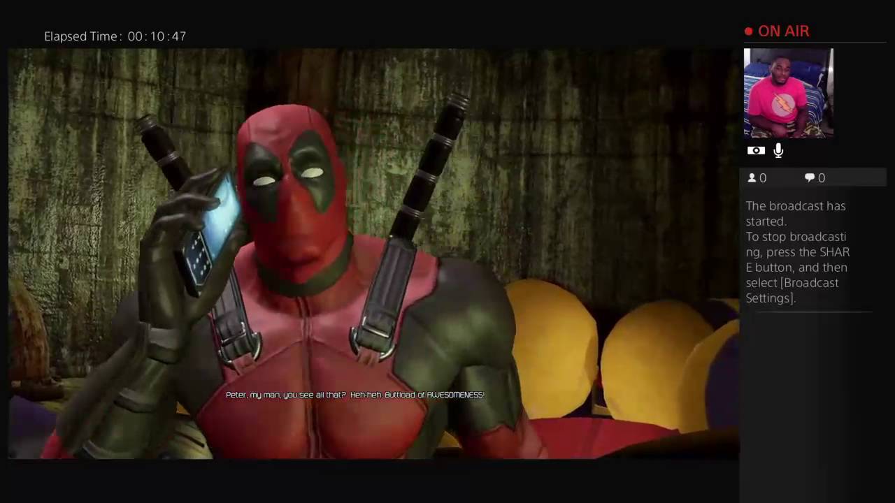 Ops_2FLY_Malone is Live Streaming Dead Pool (Ps4)