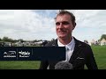 Jack Pinkley celebrates incredible experience at Burghley with Calaragh Olala