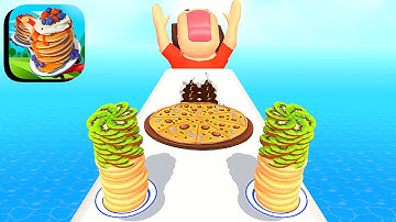 Pancake Run ​- All Levels Gameplay Android,ios (Levels 263-267)