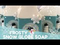 Making Frosted Snow Globe Soap and Tour of My Soaping Nook | ⛄️ GYPSYFAE CREATIONS