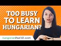 Hogyan tanuljanak meg egyszeren magyarul elfoglalt felnttek szmra