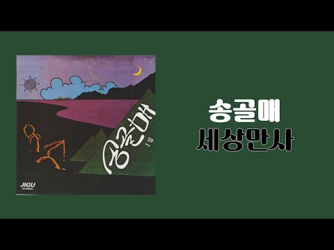가사비디오 Lyric Video 송골매 세상만사 1979