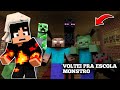 ENTREI na ESCOLA MONSTRO no Minecraft… (e deu MUITO errado)