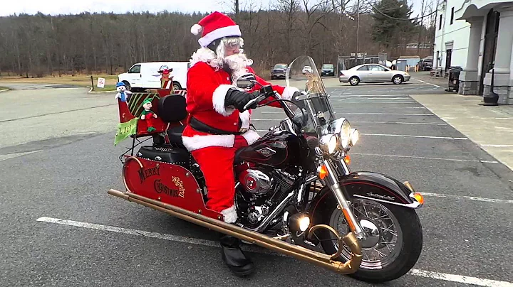 Santa Claus at Tramontin Harley-Davidson