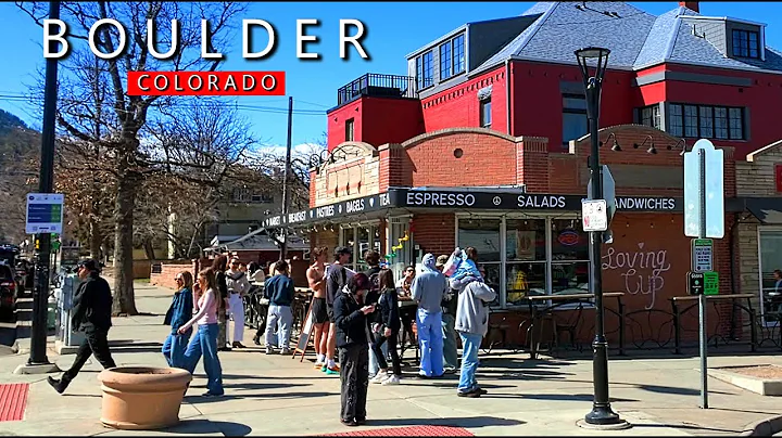 BOULDER, Colorado | Downtown, The Hill & CU Campus Tour! 4K UHD