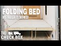 Building the Fold Down Bed - DIY Cargo Trailer Conversion