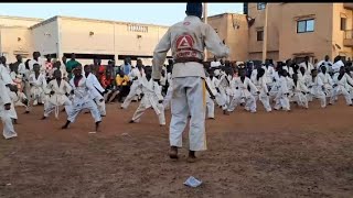 Cérémonie(prestation, Démonstration) karaté shotokan par Amadou Couliblay