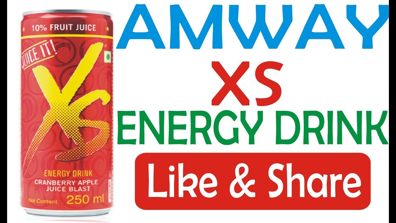 AMWAY XS energy drink Full Detail/By My Academy YouTube