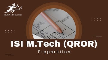 ISI M.Tech QROR Maths Question || QROR Preparation || Question No 26 Solution