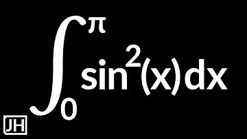 Integral of sin^2(x) from 0 to pi