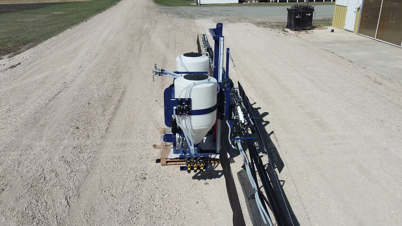 Plot Master Sprayer R-Tech Medium 3PTH Plot Sprayer - YouTube
