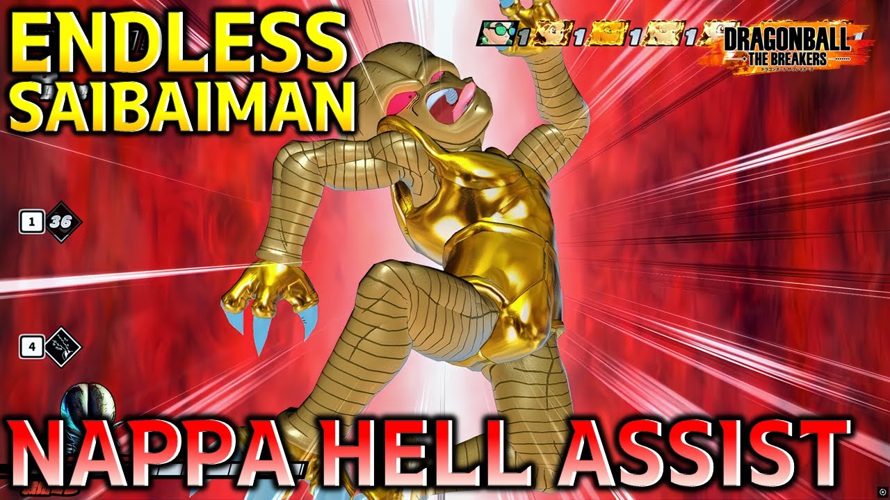 栽培マンを酷使するナッパとベジータ_ Abusing Saibamen with Nappa & Vegeta | Dragon Ball The Breakers