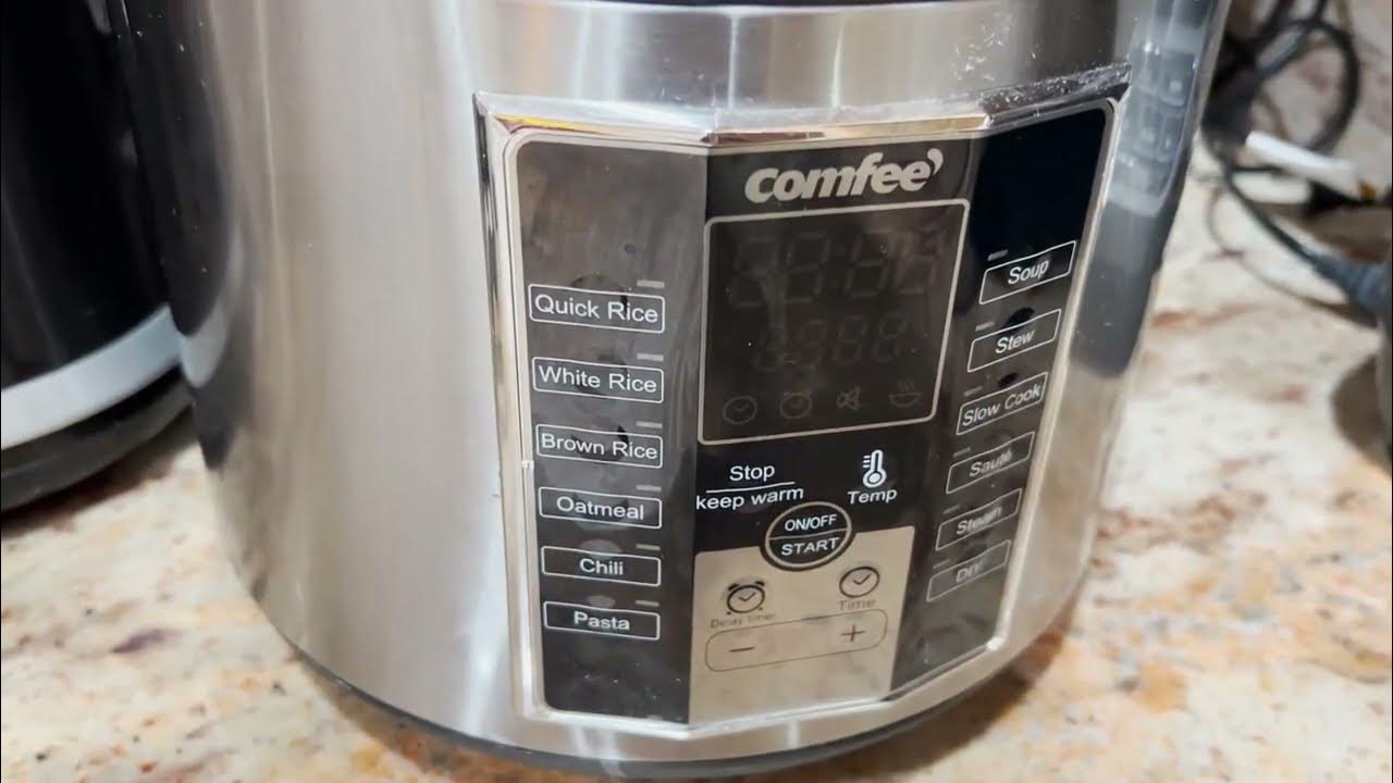 COMFEE' Rice Cooker 10 cup uncooked, Food Steamer, Stewpot, Saute All
