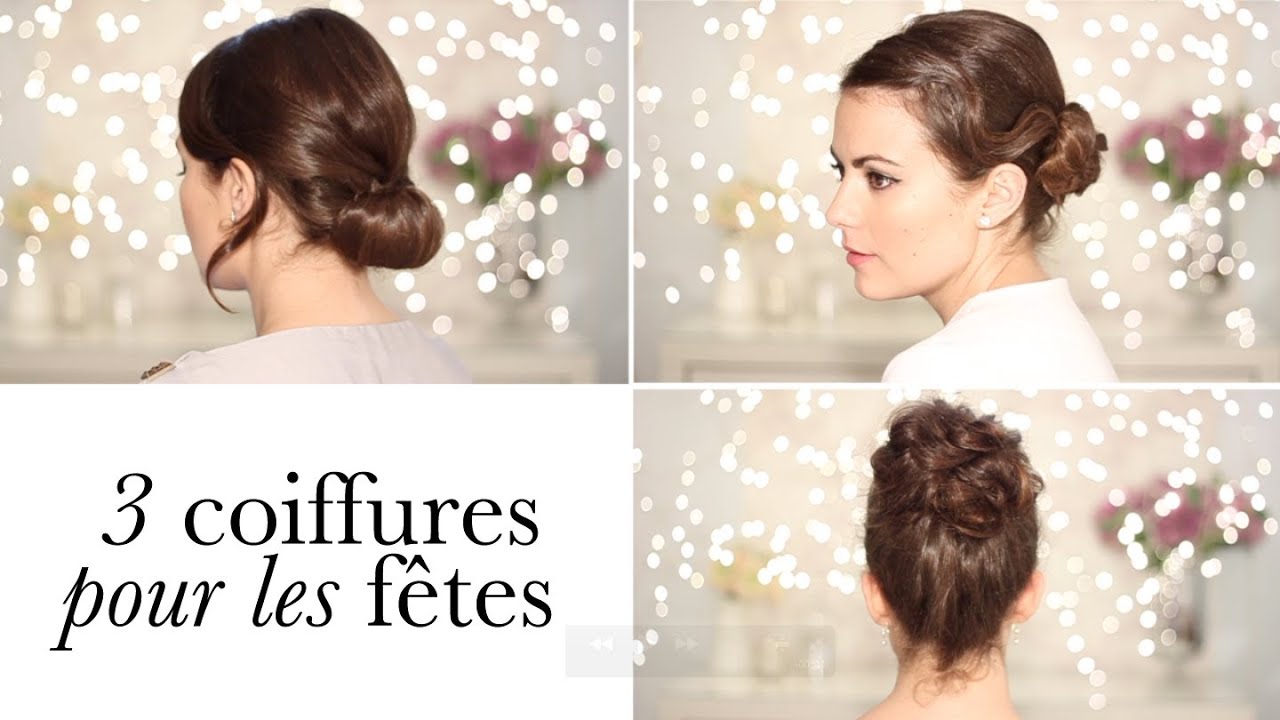 idée coiffure soirée cheveux carré