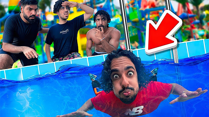تحدي أكبر لعبة غميضة (ملاهي مائية) مع اليوتيوبرز 😱💦