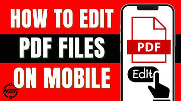 How to Edit PDF File in Mobile (Easy 2025)