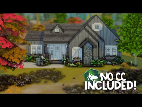 Sims 4 Build | 1500 Little Nook Falls | SPEEDBUILD + DOWNLOAD *NO CC*