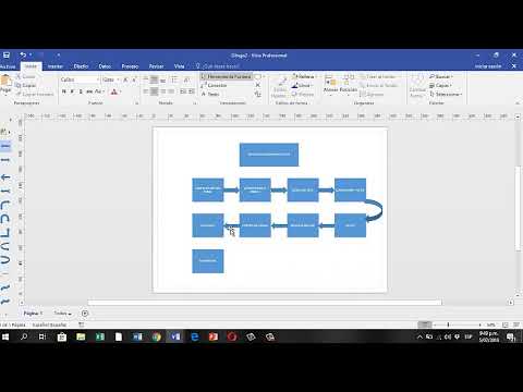 Vídeo: Com puc crear un diagrama de flux circular a Visio?