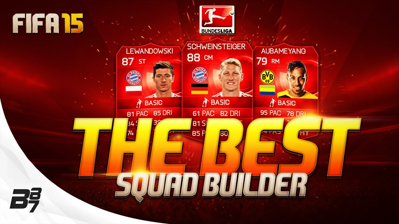 THE BEST! BUNDESLIGA SQUAD BUILDER w/ LEWANDOWSKI FIFA 15 Ultimate