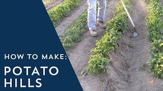 how to make potato hills