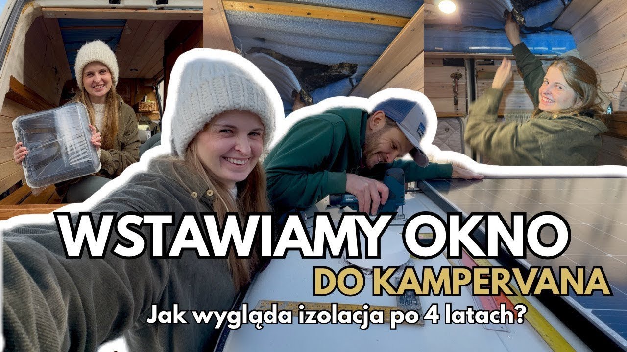 Wstawiamy okno do vana