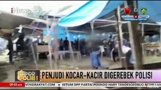 Puluhan Pemuda Kocar-kacir saat Polisi Gerebek Judi Dadu dan Sabung Ayam Part 02 #LaporPolisi 08/08