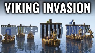 VIKING INVASION in Minecraft | Short Movie