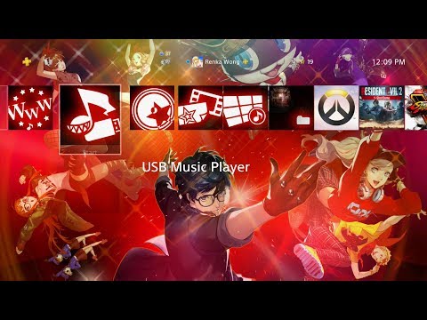 Persona 5 Dancing in Starlight Dynamic Theme PS4