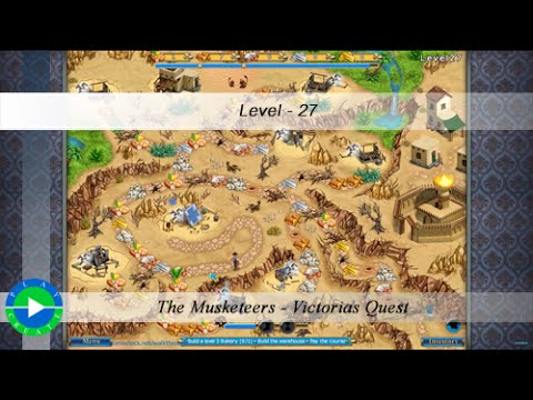 The Musketeers - Victorias Quest - Level 27 walkthrough
