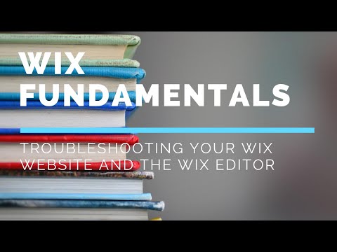 Get Wix Editor Help With Troubleshooting Your Wix Website and The Wix Editor