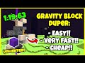 BEST GRAVITY BLOCK DUPER!! (SAND AND CONCRETE FARM!) In Minecraft Bedrock 1.20