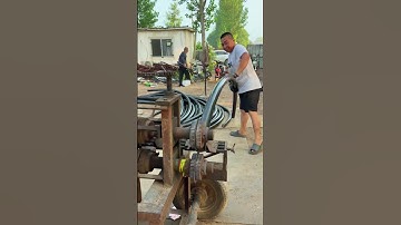 Cable cutting process- Good tools and machinery make work easy