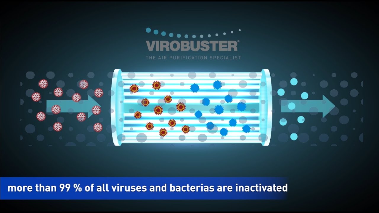 UVC air sterilisation by IST Metz