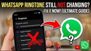 WhatsApp Ringtone Still Not Changing? Fix It Now! screenshot 2