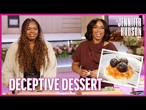 How to Make Dessert That Looks Like Spaghetti and Meatballs